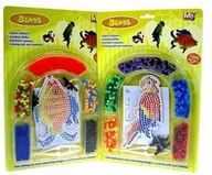 Prace ręczne dla dzieci - Hipo Koraliki do zgrzewania zwierzęta blister AT-10 HIPO - miniaturka - grafika 1