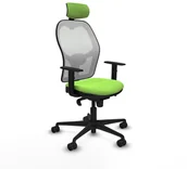 Fotele i krzesła biurowe - Krzesło Biurowe z Zagłówkiem Piqueras y Crespo 1D036N2 Pistacjowy - miniaturka - grafika 1