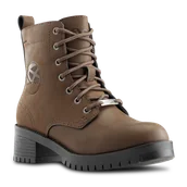 Buty motocyklowe - Buty Motocyklowe Ixon Krafter WP Damskie Brązowy36 - miniaturka - grafika 1