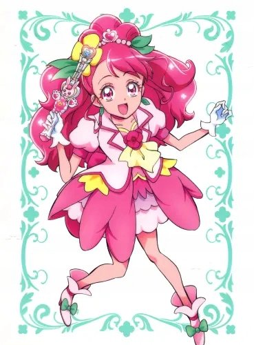 Plakat Healin Good Precure hgp_012 A2 (custom)