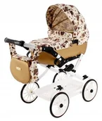 Domki dla lalek - Duży Wózek dla lalek Adbor Viki kolor Vi-09 Sówki - miniaturka - grafika 1