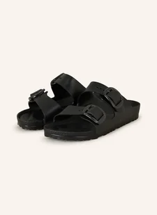 Birkenstock Klapki Arizona Stealth Buckle schwarz - Klapki i japonki damskie - miniaturka - grafika 1
