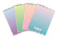Zeszyty szkolne - Hamelin Zeszyt A6 48 kartek w kratkę Ombre Powder mix wzorów - miniaturka - grafika 1