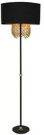 Lampy stojące - Lucande - Malviras Lampa Podłogowa Black/Gold Lucande - miniaturka - grafika 1
