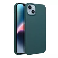 Etui i futerały do telefonów - Etui obudowa ochronna Futerał MATT do iPhone 15 Pro ciemnozielony - miniaturka - grafika 1