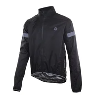 Kurtki męskie - Męska Kurtka Rowerowa Rogelli Protect | Black - Rozmiar S - miniaturka - grafika 1
