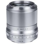 Obiektywy - VILTROX AF 56mm f/1.4 Nikon Z Srebrny - miniaturka - grafika 1