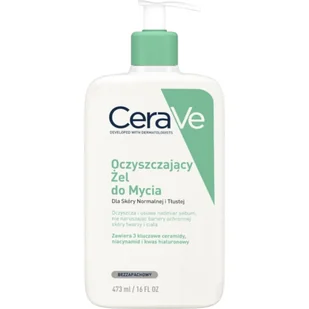 Cerave Oczyszczający Żel do Mycia twarzy i ciała, 473ml - Żele do mycia twarzy - miniaturka - grafika 1