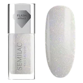 Lakiery hybrydowe - Semilac Lakier klasyczny Nail Laquer, 116 Holo Flash - miniaturka - grafika 1