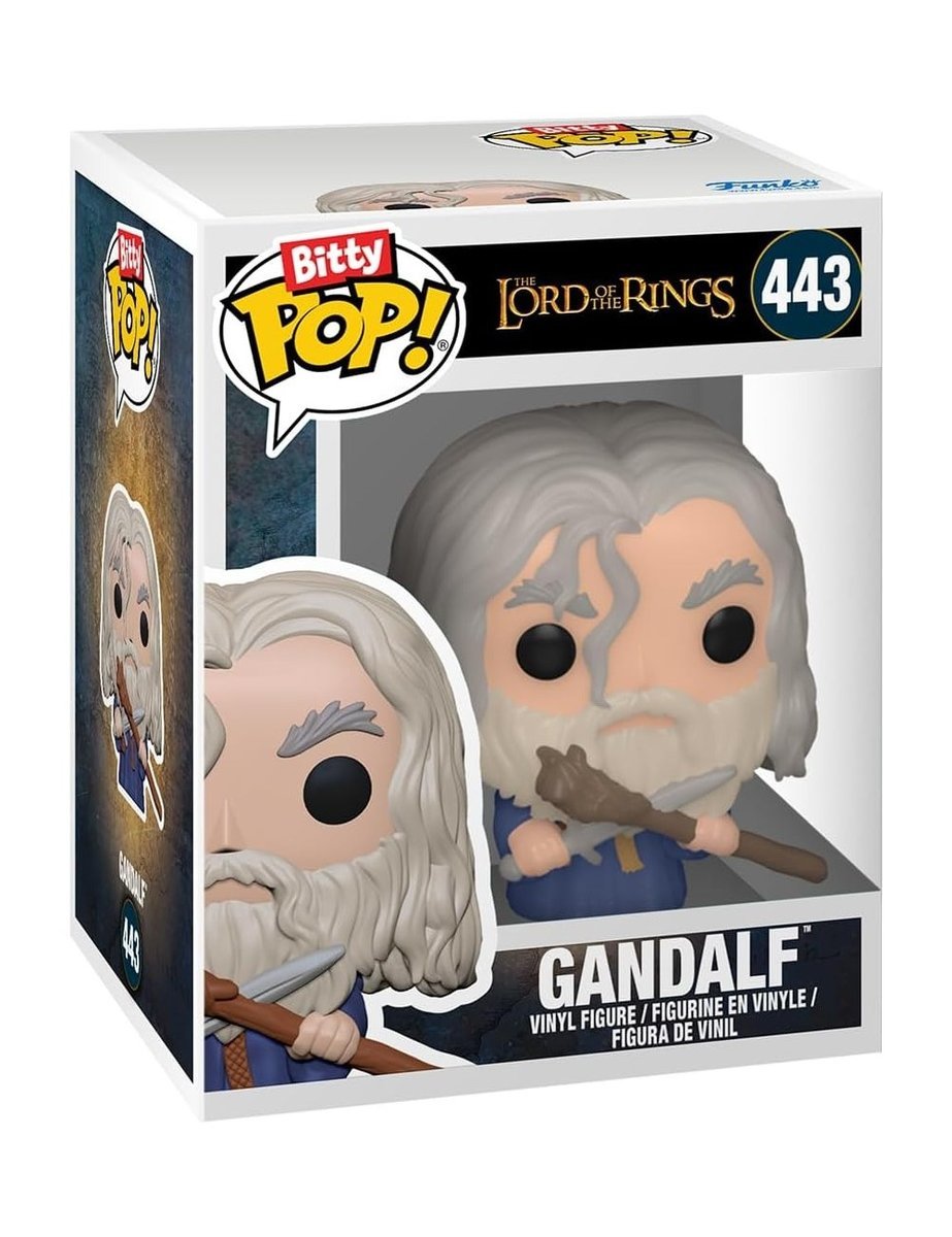 funko pop! the lord of the rings bitty gandalf 443 2,5cm figurka