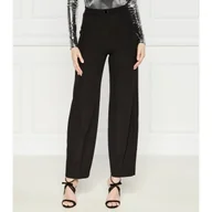 Spodnie damskie - Patrizia Pepe Spodnie | flare fit - miniaturka - grafika 1