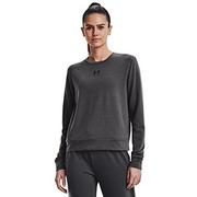 Bluzy damskie - Under Armour Bluza damska Rival Terry Crew - miniaturka - grafika 1