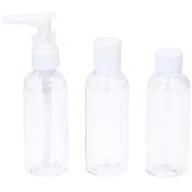 Akcesoria turystyczne - Dunlop Zestaw butelek podróżnych na kosmetyki Dunlop x3 80ml 210452 - miniaturka - grafika 1