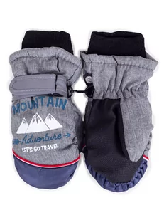 Rękawiczki Narciarskie Chłopięce Jednopalczaste Mountain 12 Cm - Rękawiczki dla dzieci - miniaturka - grafika 1