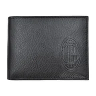 Portfele - Ac Milan 143606 Milan, akcesoria podróżne - portfele unisex dla dorosłych, średnie, czarne, MEDIA - miniaturka - grafika 1