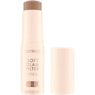 Bronzery i konturowanie twarzy - Catrice Soft Glam Filter Stick, sztyft rozświetlający, 030 Medium, 9 g - miniaturka - grafika 1
