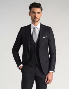 marynarka rosolini granatowy slim fit - Marynarki męskie - miniaturka - grafika 1