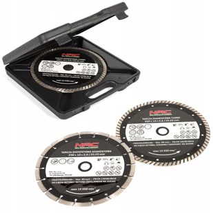 NAC DC-2SET, 230 mm/22,23 mm - 2 szt. - Akcesoria do elektronarzędzi - miniaturka - grafika 1