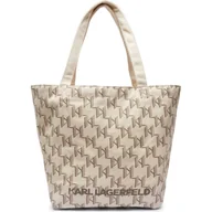 Torebki damskie - Karl Lagerfeld Dwustronna shopperka K/MONOGRAM - miniaturka - grafika 1