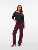 Koszulki i topy damskie - Vero Moda Koszulka w kolorze czarnym - miniaturka - grafika 1