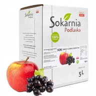 Soki i napoje niegazowane - SOK Z JABŁKO CZARNA PORZECZKA 5l Tłoczony Źródło Witaminy C i Błonnika - miniaturka - grafika 1