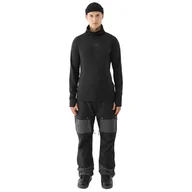 Spodnie sportowe męskie - Spodnie męskie 4F Trousers Fnk M619 Rozmiar: XL / Kolor: czarny - miniaturka - grafika 1