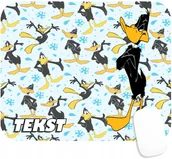 Podkładki pod mysz - PODKŁADKA POD MYSZKĘ Z NADRUKIEM KACZOR DUFFY DAFI WZORY-TEKST -20X24 - miniaturka - grafika 1