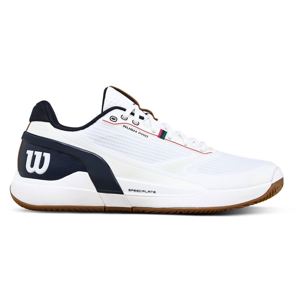 Męskie buty tenisowe Wilson Rush PRO 5 Clay White/Navy Blazer EUR 40 2/3