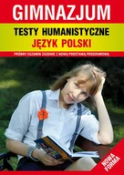 E-booki - podręczniki - Elżbieta Bator, Alina Łoboda Testy humanistyczne. Język polski. Gimnazjum. Nowa forma - miniaturka - grafika 1