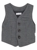 Bluzy i sweterki niemowlęce - Noppies Kamizelka "Stratmoor" w kolorze szarym - miniaturka - grafika 1