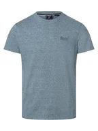 Koszulki męskie - Superdry - T-shirt męski, niebieski - miniaturka - grafika 1