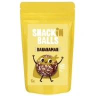 Zdrowa żywność - Ładowarka solarna SNACKin BALLS Bananaman 65 g - miniaturka - grafika 1