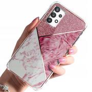 Etui i futerały do telefonów - Etui Case Glamour + Szkło do Samsung Galaxy A32 4G - miniaturka - grafika 1