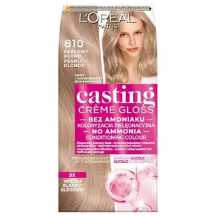 LOREALCasting Creme Gloss farba do włosów 810 Perłowy Blond - Farby do włosów i szampony koloryzujące - miniaturka - grafika 1