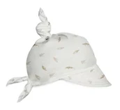 Zestawy naczyń dla dzieci - Baby Steps Tetrowa chusteczka na głowę - Piórka - miniaturka - grafika 1