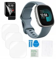 Akcesoria do smartwatchy - Folia hydrożelowa do FITBIT Versa 4 ochronna na ekran 3 sztuki - miniaturka - grafika 1