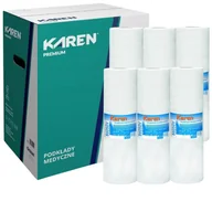 Akcesoria dla osób starszych i niepełnosprawnych - Podkłady Medyczne Bibułowe KAREN - Rolki 60 cm x 50 m - karton 6 sztuk - miniaturka - grafika 1