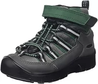 Buty dla chłopców - KEEN Hikeport 2 sport średni wodoodporny but turystyczny, magnes/zielone pastwisko, 2 UK - miniaturka - grafika 1