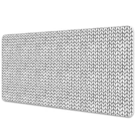 Podkładki na biurko - Podkładka na całe biurko Wzór w jodełkę 120x60 cm - miniaturka - grafika 1