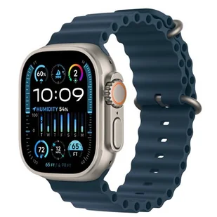 Apple Watch Ultra 2 GPS + Cellular 49mm Tytan Ocean Niebieski - Smartwatch - miniaturka - grafika 1