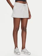 Spodenki damskie - Under Armour Szorty sportowe Rival 1389657 Szary Regular Fit - miniaturka - grafika 1