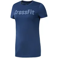 Koszulki i topy damskie - Reebok Reebok DH3713 XS T-Shirt, damski, wielokolorowy (kolorowoniebieski) DH3713_Multicolor (Bunblu)_XS - miniaturka - grafika 1
