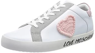 Love Moschino Damskie trampki Ja15132g1gial10a41 W.Białe, rozmiar 38, biały, 41 EU - Trampki damskie - miniaturka - grafika 1
