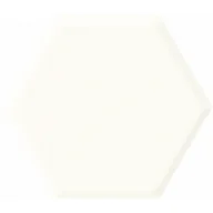 Płytki ceramiczne - PARADYŻ UNIWERSALNY HEKSAGON WHITE STRUKTURA POŁYSK 19.8X17.1 G1 UNIWERSALNY HEKSAGON WHITE STRUKTURA POŁYSK 19.8X17.1 G1 - miniaturka - grafika 1