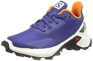 Salomon Alphacross Blast dziecięce buty do biegania w terenie, uniseks, Clematis Blue White Vibrant Orange, 31 EU - Buty dla chłopców - miniaturka - grafika 1