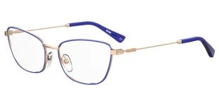 Okulary MOSCHINO MOS575-PJP. Okulary, Kolor niebieski. Kobieta. - Okulary przeciwsłoneczne - miniaturka - grafika 1