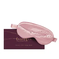 Akcesoria do bielizny - LE SILQUE Opaska na oczy z jedwabiu z kryształkami - SUGAR PINK - miniaturka - grafika 1