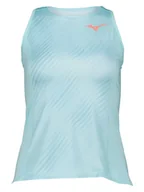 Koszulki sportowe damskie - Mizuno Top sportowy "Tennis" w kolorze błękitnym - miniaturka - grafika 1