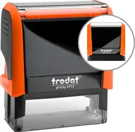 Pieczątki - Trodat PIECZĄTKA TRODAT 4911 38/14MM NEON POMARAŃCZ 70792 - miniaturka - grafika 1