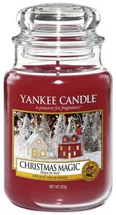 Yankee Candle Large Jar Christmas Magic Świeczka 623g - Świece - miniaturka - grafika 1